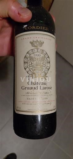 Bordeaux Saint-Julien Grand Cru Château Gruaud Larose 1990