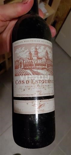 Bordéus Saint-Estèphe Grand Cru Cos Estournel 1992