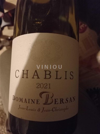 Borgonha Chablis Domaine Bersan 2021