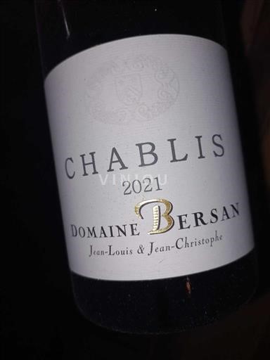 Bourgondië Chablis Domaine Bersan 2021