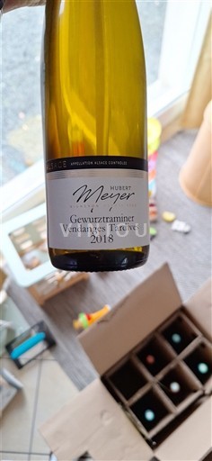 Elsass Vendanges Tardives Hubert Meyer Gewurztraminer Vendanges Tardives 2018
