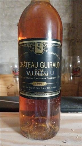 Burdeos Sauternes Premier Cru Château Guiraud 1995