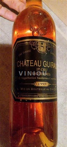 Bordeaux Sauternes Premier Cru Château Guiraud 1995