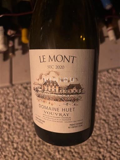 Loire-dalen Vouvray Domaine Huet Le Mont 2020