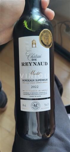 Bordeaux Bordeaux Supérieur Château Reynaud Merlot 2022