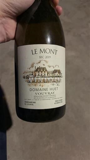 Loire-dalen Vouvray Domaine Huet Le Mont 2019
