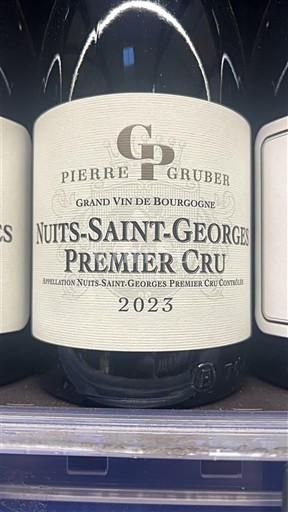 Borgoña Nuits-Saint-Georges Premier Cru Pierre Gruber 2023