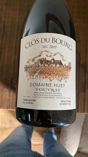 Thung lũng sông Loire Vouvray Domaine Huet Clos du Bourg 2019