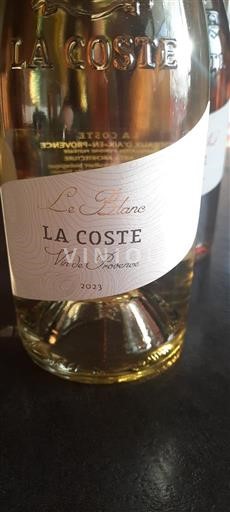 Provence Coteaux de Aix-en-Provence La Coste Le Blanc 2023