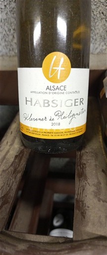 Alsace Habsiger Klevener de Heiligenstein 2018