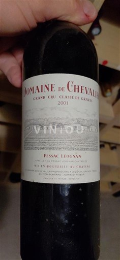 Bordéus Pessac-Léognan Grand Cru Domaine Chevalier 2001