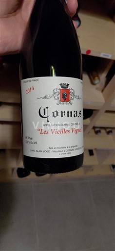 Vallée du Rhône Cornas Alain Voge Les Vieilles Vignes 2014