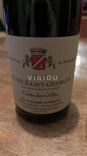 Burgundy Nuits-Saint-Georges Domaine Gilles des Gilles 2022