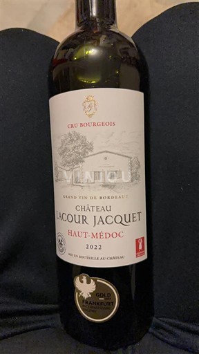 Bordeaux Haut-Médoc Cru Bourgeois Château Lacour Jacquet 2022