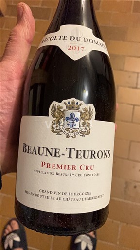 Burgundsko Beaune Premier Cru Château Meursault 2017