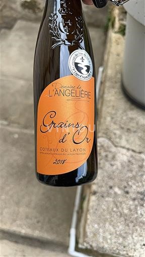 Loiredalen Coteaux-du-Layon Domaine L'Angelière Grains d'Or 2018