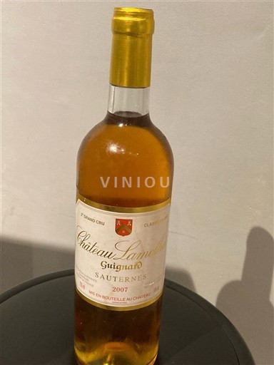 Bordeaux Sauternes Château Lamothe Guignard 2007