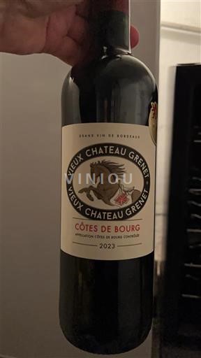 Bordeaux Côtes-de-bourg Château Vieux Grenet 2023