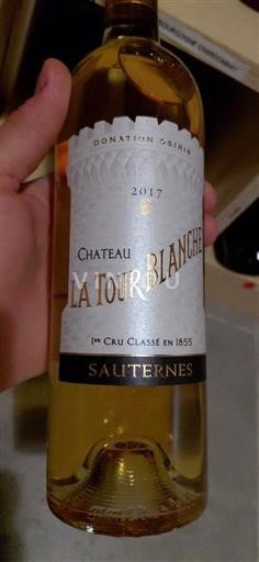 Bordeaux Sauternes 1er Cru Classé Château La Tour Blanche 2017