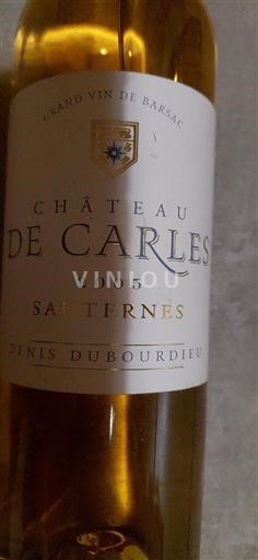 Bordeaux Sauternes Château Carles 2005