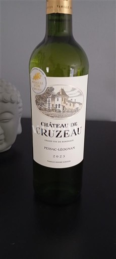 Bordeaux Pessac-Léognan Château Cruzeau 2023