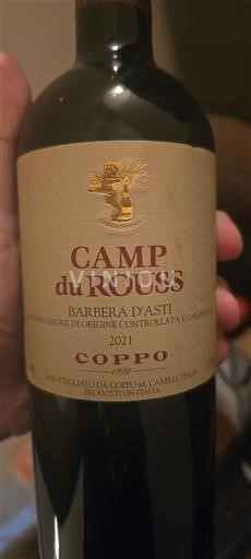 Piemonte Barbera d'Asti Coppo Camp du Rouss 2021