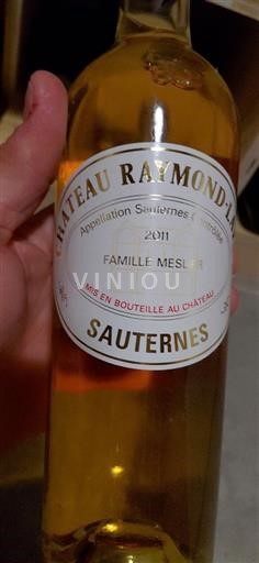 Bordeaux Sauternes Château Raymond-Lafon 2011