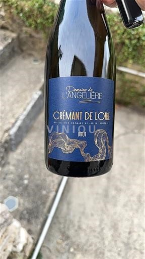 Loiredalen Crémant de Loire Domaine L'Angelière Icke årgångsbetecknad