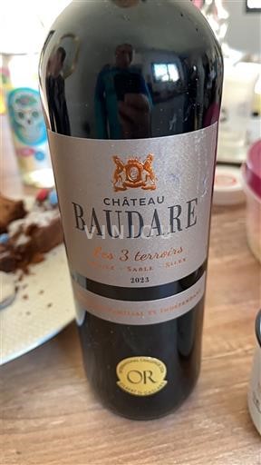 Sudoeste Fronton Château Baudare Les 3 Terroirs 2023