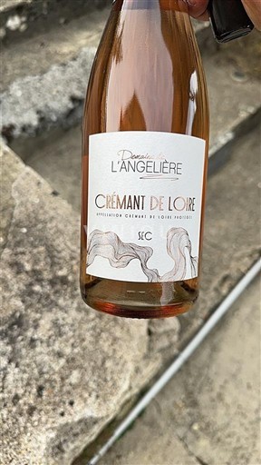 Loiredalen Crémant de Loire Domaine L'Angelière Icke årgångsbetecknad