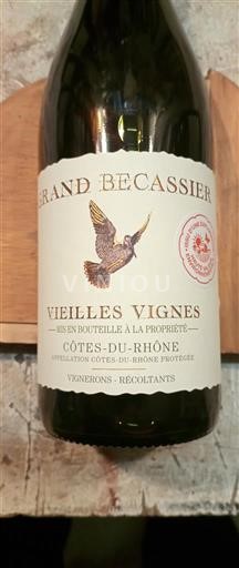 Rhône-dalen Côtes-du-Rhône Grand Bécassier Vieilles Vignes 2023