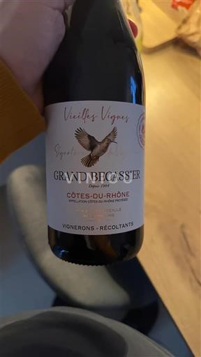 Thung lũng Rhône Côtes-du-rhône Grand Bécassier Vieilles Vignes 2023