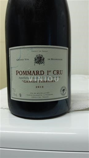 Burgundi Määrittelemätön Premier Cru Grands Terroirs 2018