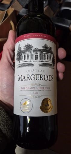 Bordeaux Bordeaux Supérieur Château Margerots 2022