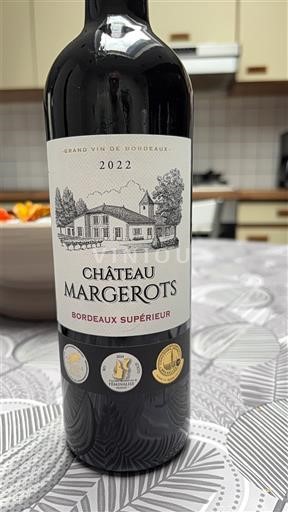 Bordeaux Bordeaux supérieur Château Margerots 2022