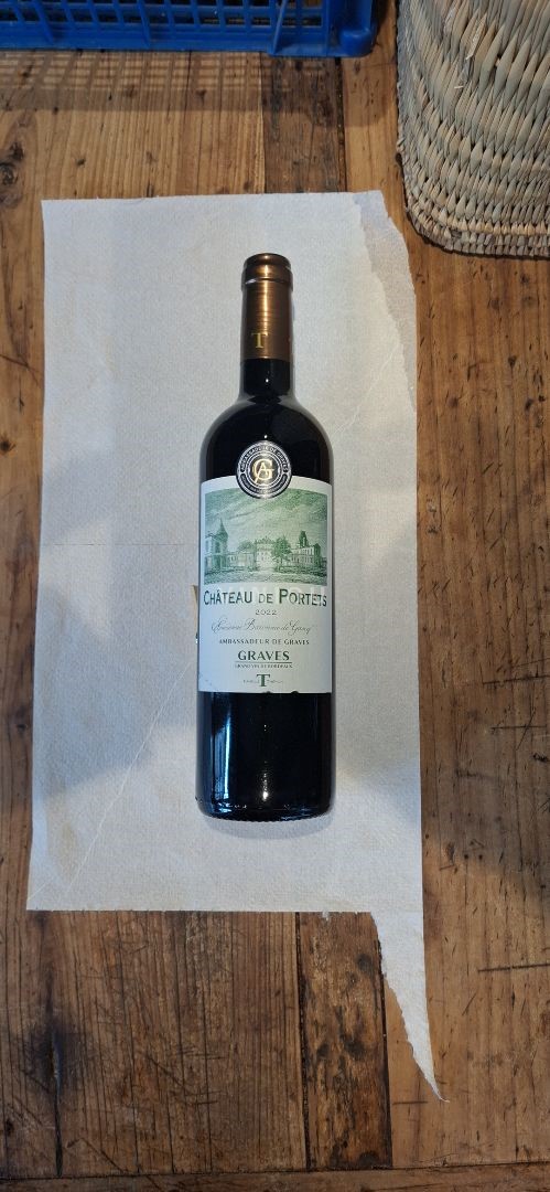 Bordeaux Graves Château Portets 2022