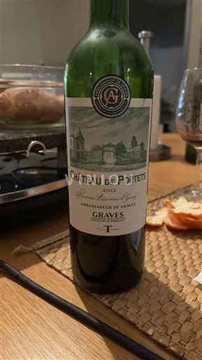 Bordeaux Graves Château Portets 2022