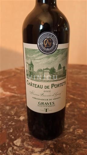 Bordeaux Graves Château Portets 2022
