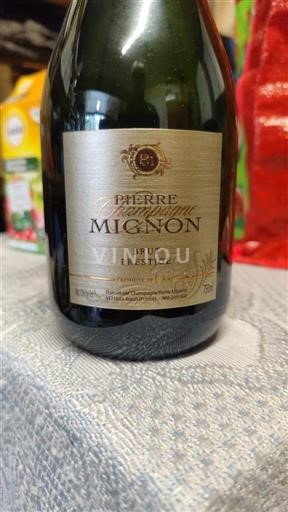 Vin Effervescent Blanc brut Brut Prestige Pierre Mignon Non millésimé France Champagne AOC methode_traditionnelle