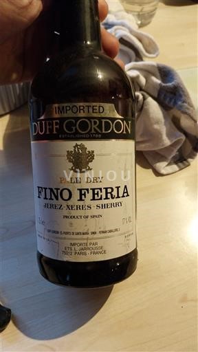Andalusia Không được chỉ định Duff Gordon Fino Feria Không niên vụ