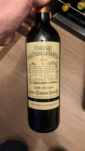 Bordeaux Saint-Émilion Grand Cru Grand Cru Classé Château Balestard La Tonnelle 2012