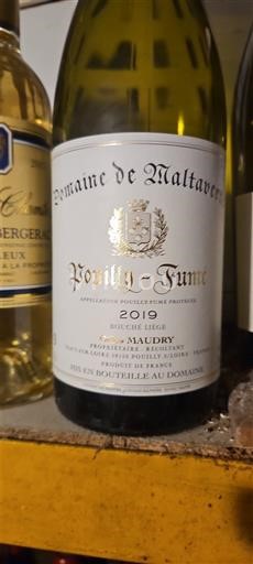 Valle della Loira Pouilly-fumé Domaine Maltaverne 2019