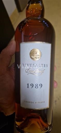Roussillon Rivesaltes Dom Brial Grande Réserve 1989