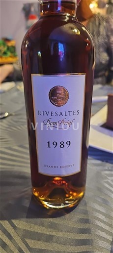 Rosellón Rivesaltes Dom Brial Grande Réserve 1989