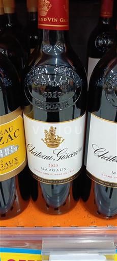 Bordeaux Margaux Grand Cru Château Giscours 2023