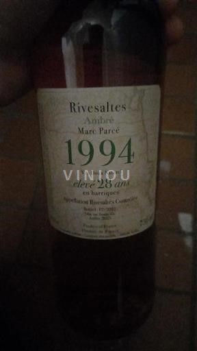 Roussillon Rivesaltes Marc Paré Ambré 1994