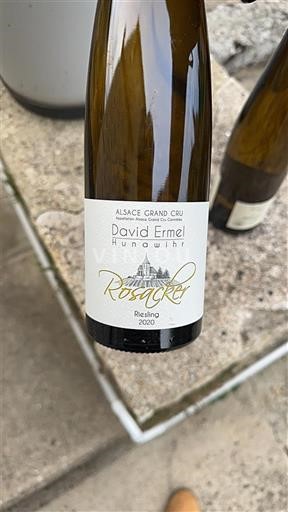 Alsace Alsace Grand Cru Grand Cru David Ermel Rosacker 2020
