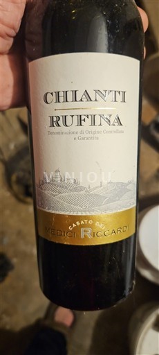 Vin Rouge sec Castato dei Medici Riccardi 2018 Italie Toscane DOC