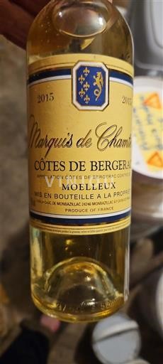 South West Côtes de Bergerac Marquis de Chamarille 2015