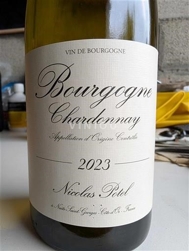 Bourgogne Bourgogne Chardonnay Nicolas Potel 2023